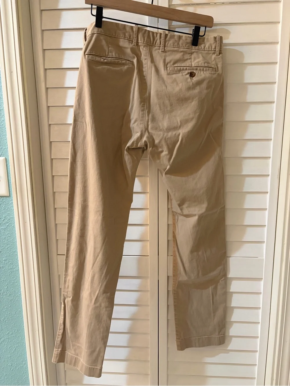J. Crew Men’s Classic Chino Pants in Khaki